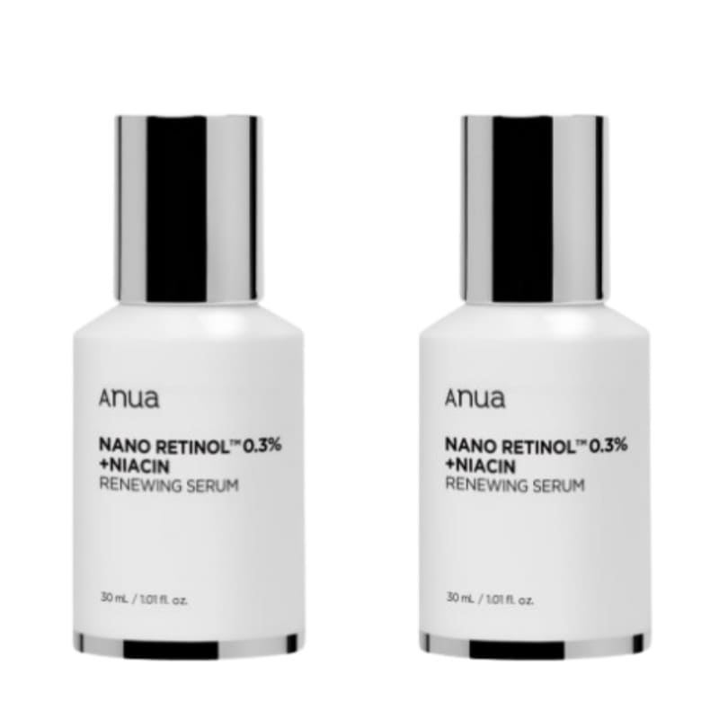 [1+1] ナノレチノール 0.3 ナイアシン リニューイングセラム 30ml x 2ea / 韓国コスメ