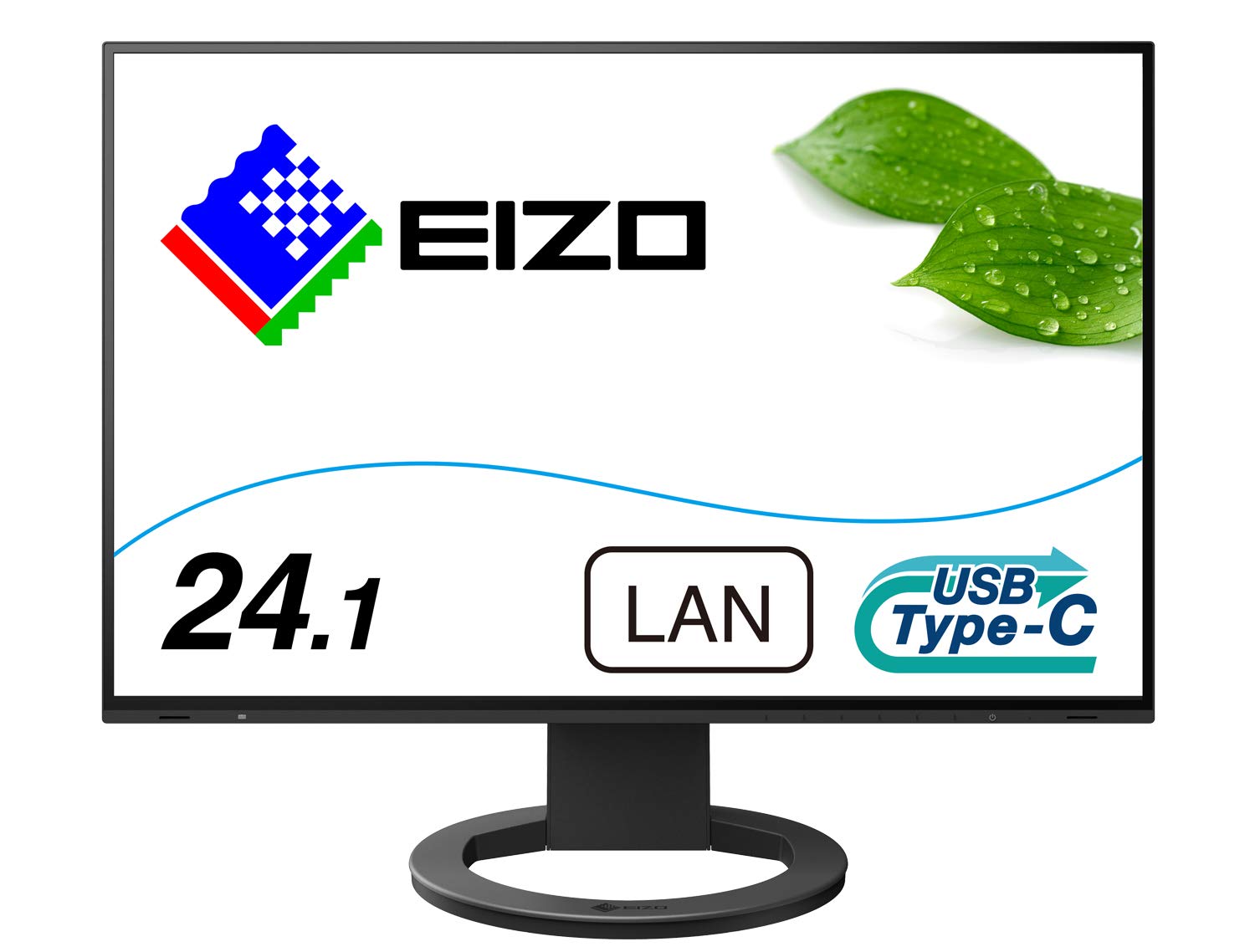 EIZO FlexScan EV2495-BK （24.1型/19201200/フレームレスモニター/アンチグレアIPS/疲れ目軽減/ブラック）