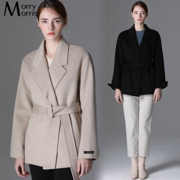 LEOT ジュリア オープン ハンドメイド ウールコート