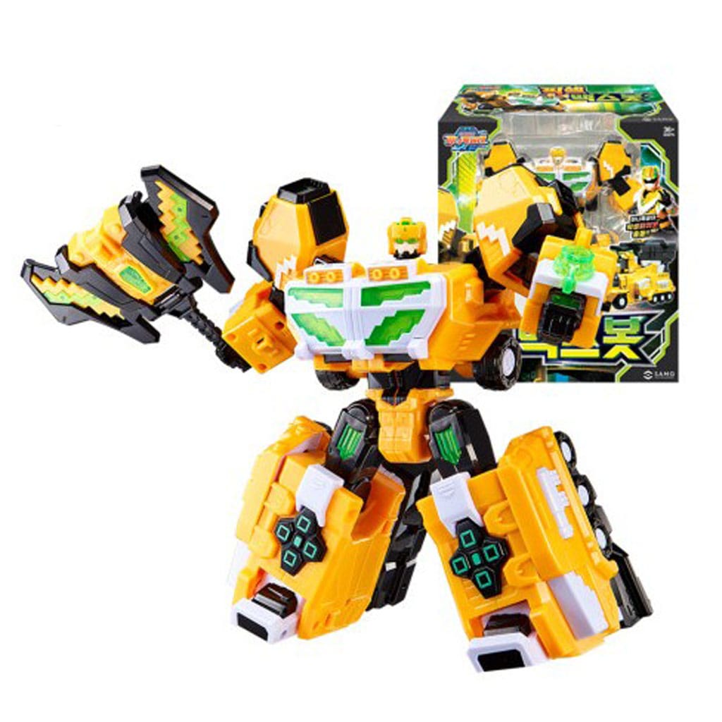 ミニフォース ピクセルパワー ミニ特攻隊 ピクセルマックスボット 3段変形 ロボット車型おもちゃ 4歳以上 韓国アニメ 正規ライセンス品