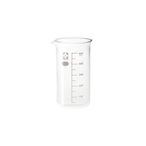 （まとめ）トールビーカー （SIBATA） 500mL (×5セット)