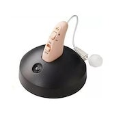 しなやかに｜介護｜RA-HKBG1 クリームベージュ 楽ちんヒアリング 耳掛け型補聴器(右耳用)