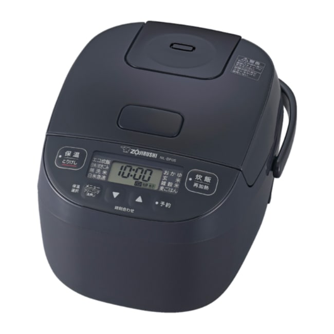 NL-BF05-BZ (ソフトブラック) 小容量マイコン炊飯ジャー 3合炊き
