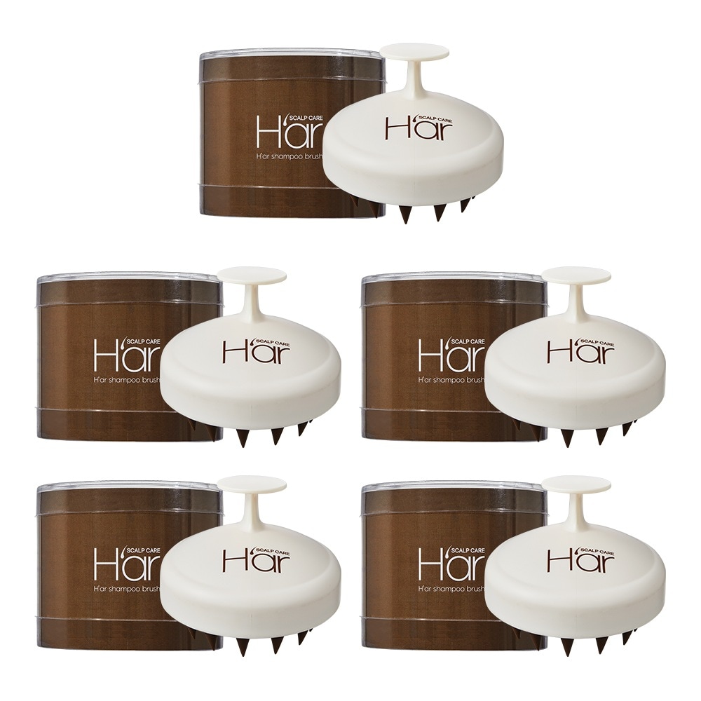 ハアルシャンプーブラシ5box