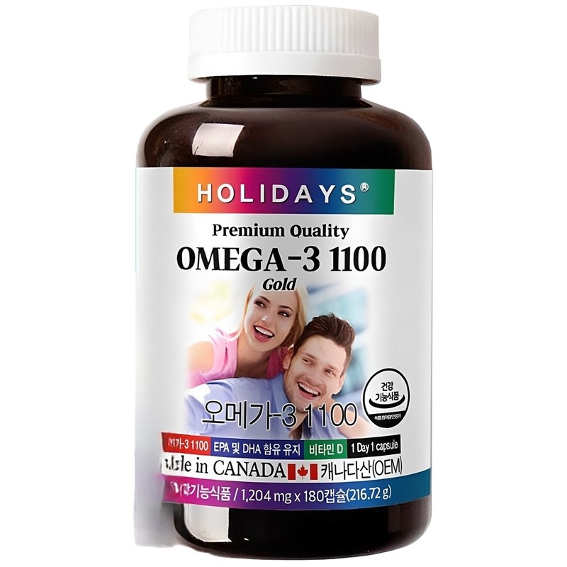 ホリデイズオメガ3 1100180錠1個