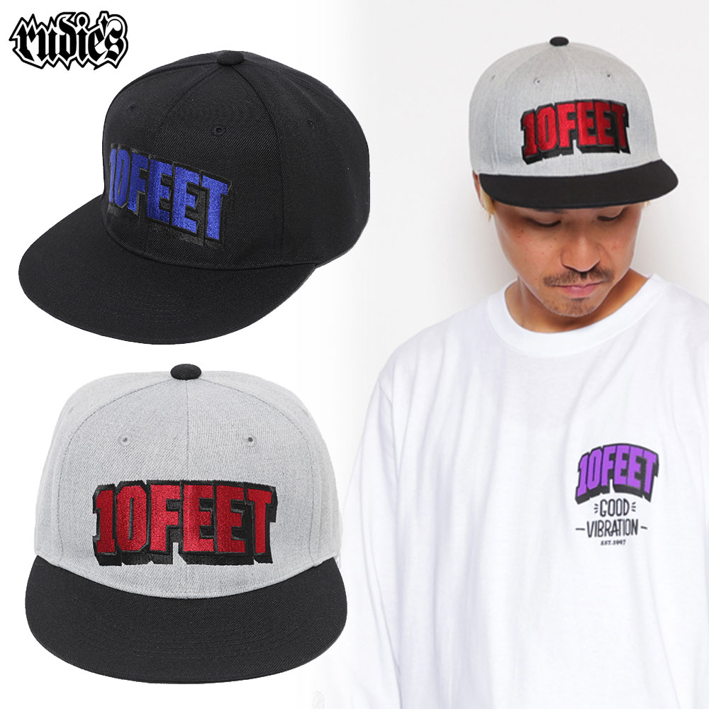 【RUDIES/ルーディーズ】スナップバックキャップ/10-FEET x RUDIES COLLABORATION 2024 SNAPBACKCAP HD0885 HD0886rudies 帽子