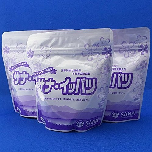 全国送料無料 バイオパワーで強力脱臭・殺虫！　サナ　イッパツ　3箱セット