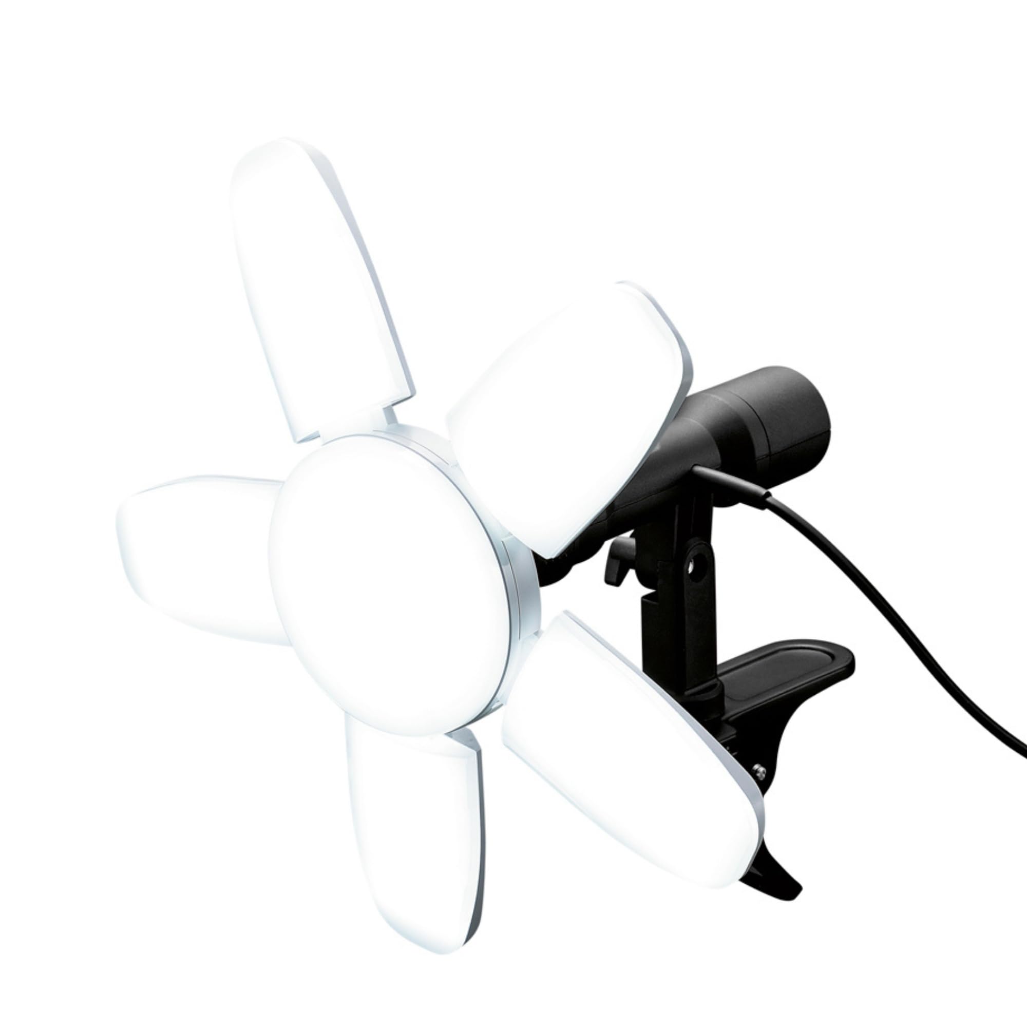 高儀 LED クリップライト SAKUTO 90W CLT-90SLC EARTH MAN 屋内用 マグネット付き 照明 作業灯 投光器 開閉で照射範囲が変わる 約10000lm たかぎ