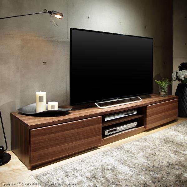 テレビボード TVボード 幅 180cm ローボード テレビ台 北欧 おしゃれ 背面収納 すっきり コード 配線 隠し 可動棚 収納 木目調 白 ホワイト 黒 ブラック 茶色