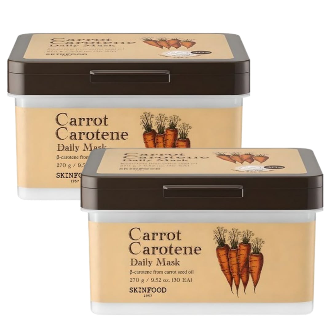 キャロットカロテンデイリーマスク, 30枚, 2個