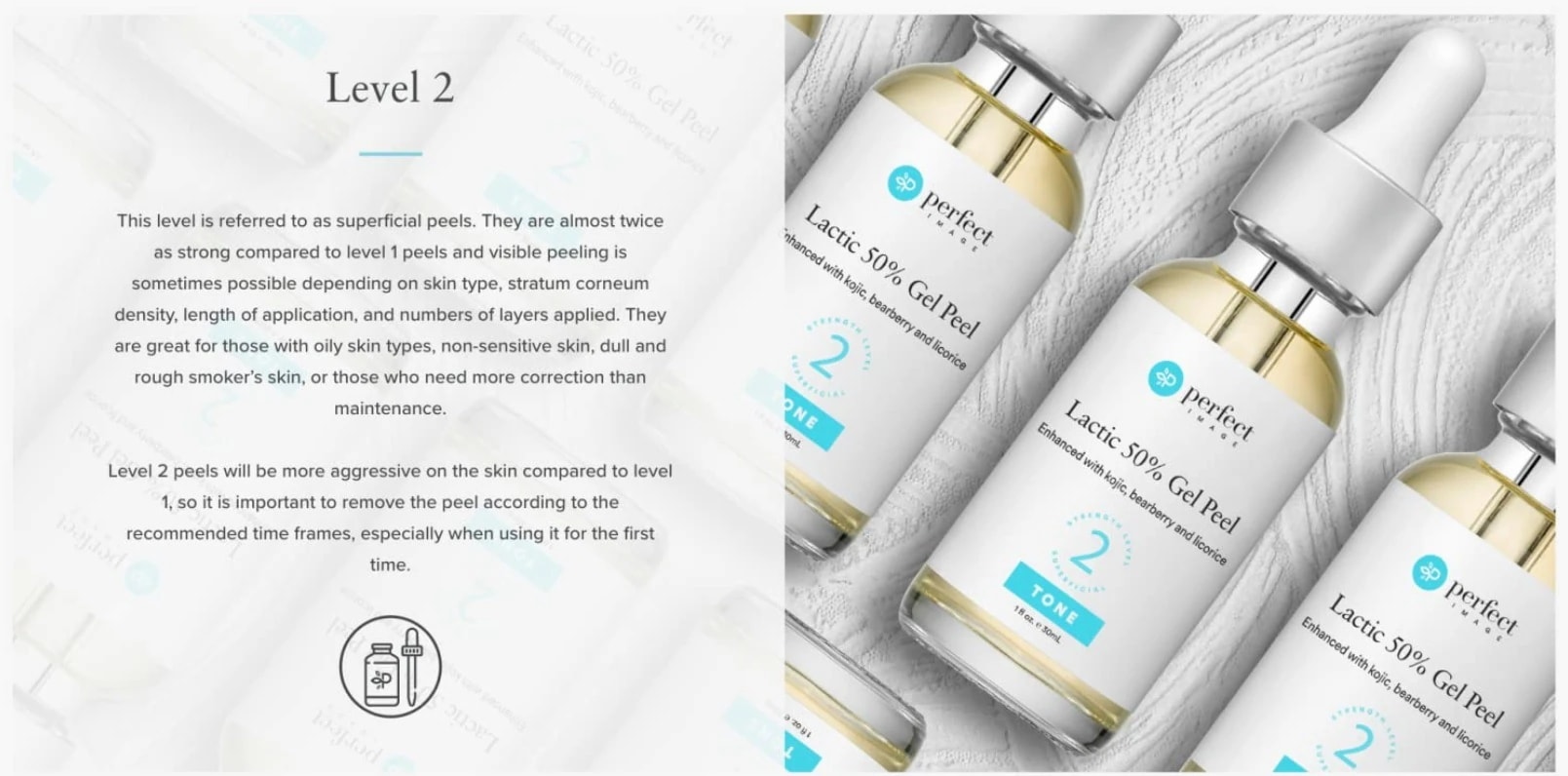 [アメリカ無料直送][検証された効果][満足度上位製品]パーフェクトイメージレベル2剥離製品群