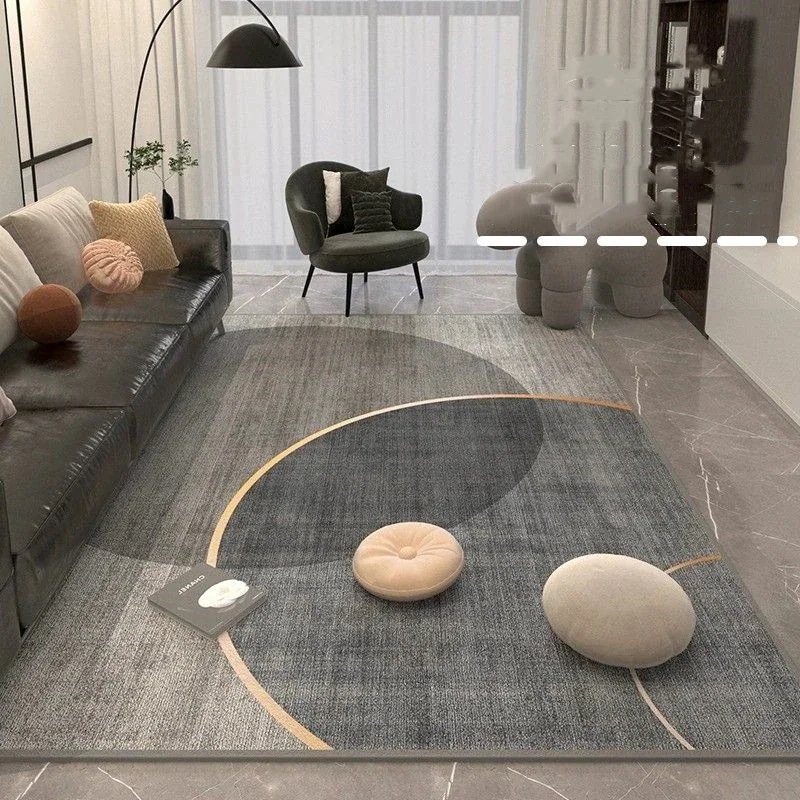 リビング 厚手 ネットレッド 絨毯 寝室 ベッドのそば ローテーブル ins風 カーペット(ガラス瓶)