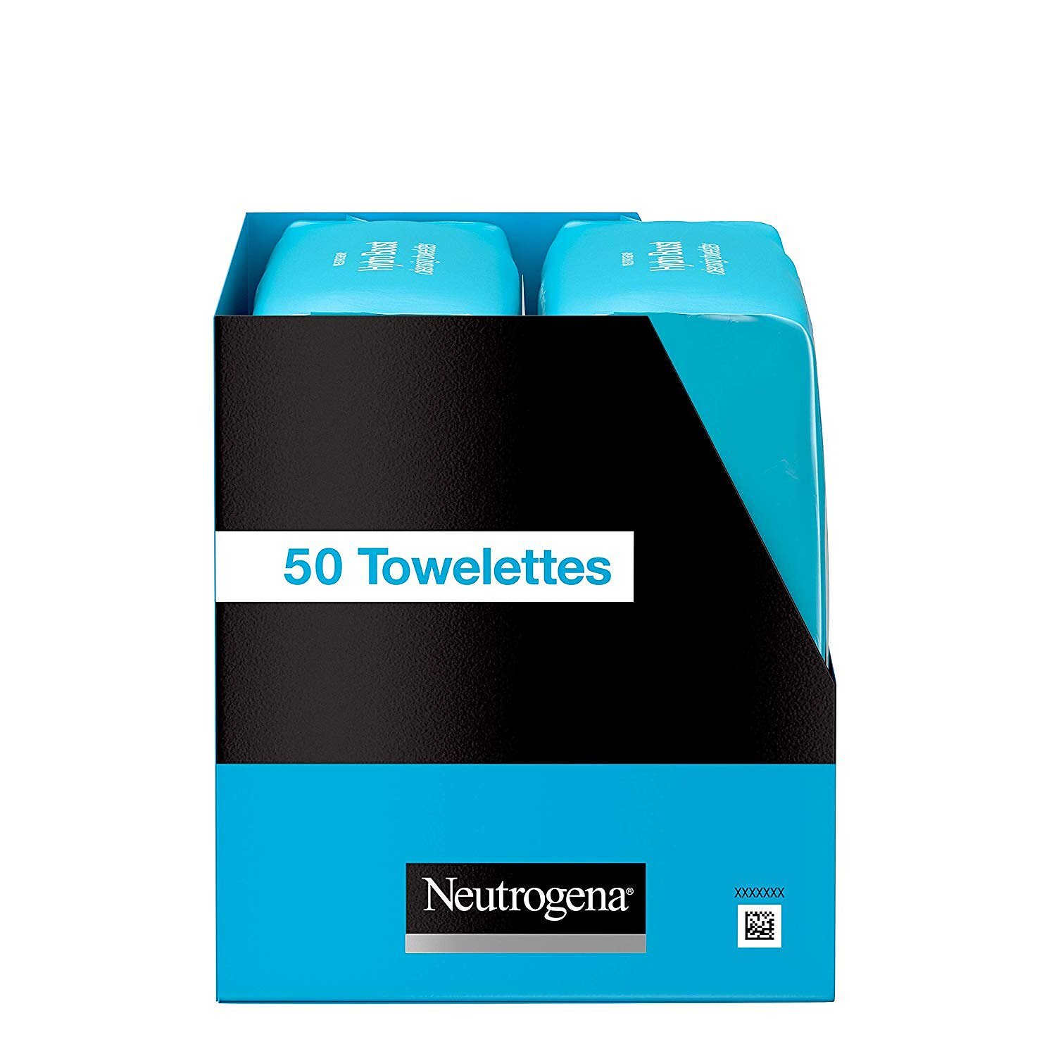 ニュートロゲナハイドロブースト洗顔化粧落とし ヒアルロン酸で拭き取り湿ったフェイスタオルを水和して汚