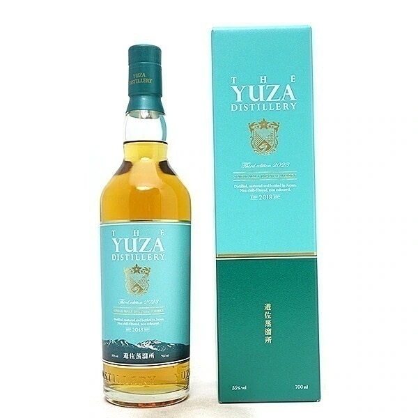 2023 YUZA サード エディション シングルモルト ジャパニーズ ウイスキー 遊佐蒸溜所 55度 箱付 700ml ウイスキー ^YAYZTDJD^