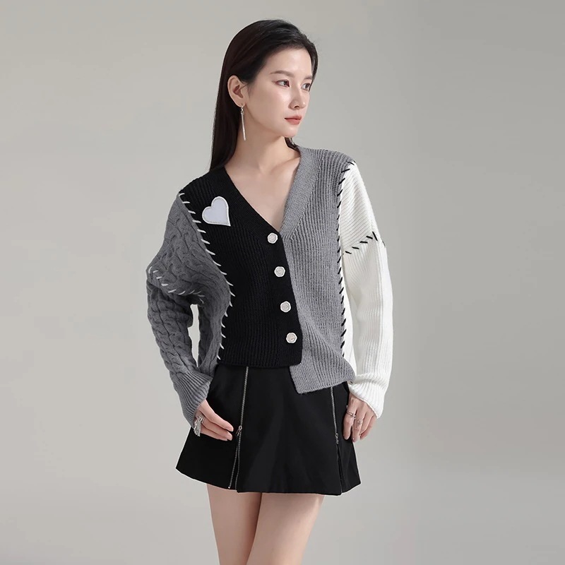 優しい風メリヤス柔らかいモチモチのセーターのコートニット春アウター カーディガン30%制限