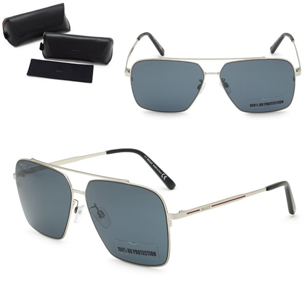 サングラス BY0081-D/S 16A 62 サングラス ノーズパッド UVカット メンズ シルバー グレー