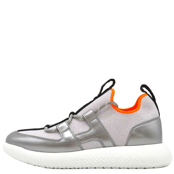 エルメス HERMES スニーカー デュエル DUEL ファブリック レザー