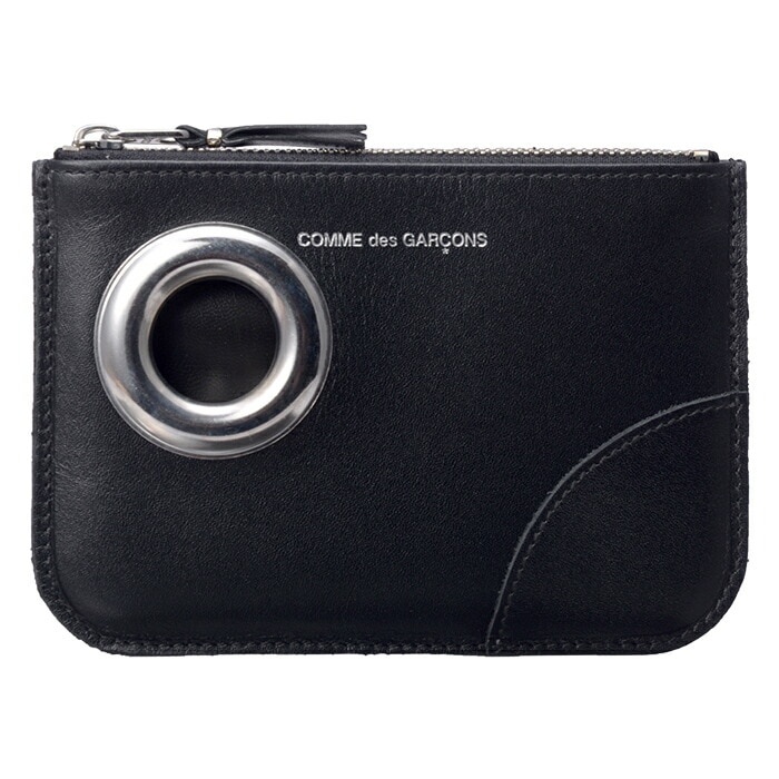 SILVER EYELET SA8100SE ポーチ カードケース ミニ財布 ブラック com0051