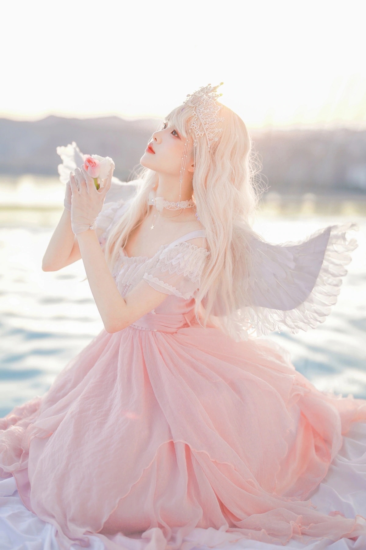 JSKジャンパースカートエンゼルロリータ 誕生日ギフトワンピース ドレスコスプレ かわいい レトロイベントお嬢様 蝶結び メイド学生卒業式入学式