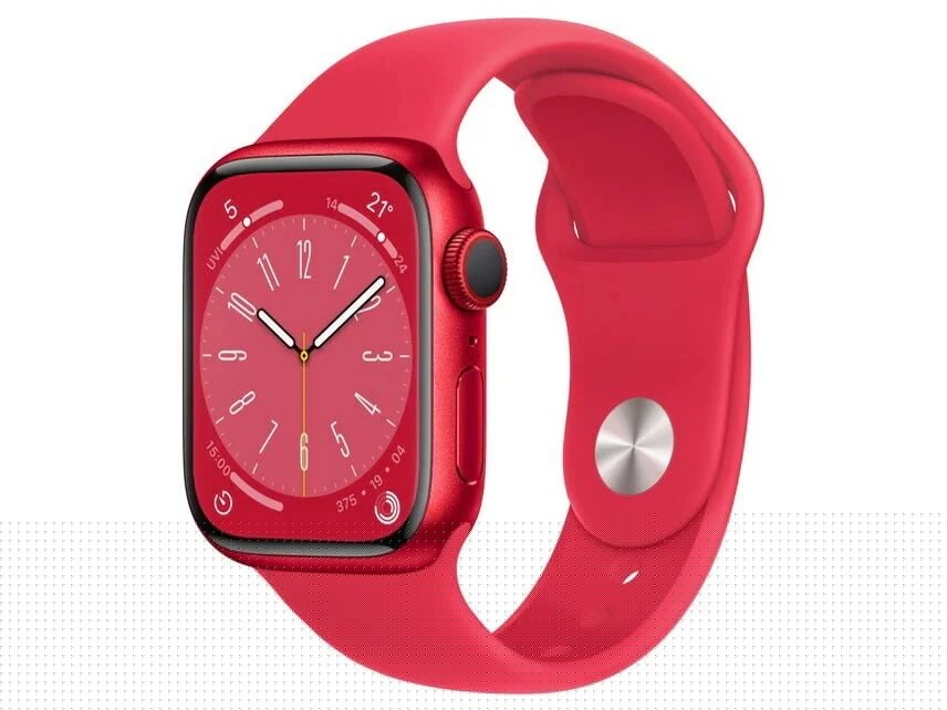 Apple Watch Series 8 GPS+Cellularモデル 41mm MNJ23J/A [(PRODUCT)REDスポーツバンド]