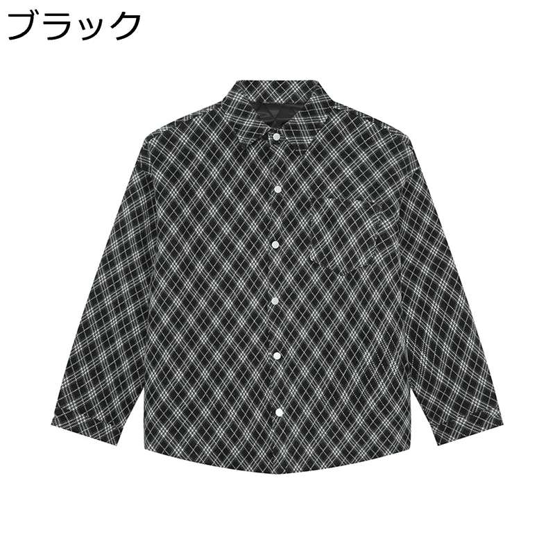 チェックジャケット チェックシャツ メンズ シャツジャケット カジュアルシャツ 韓国風 おしゃれ 春秋 レトロ カジュアル スポーツ アウトドア オーバーサイズ