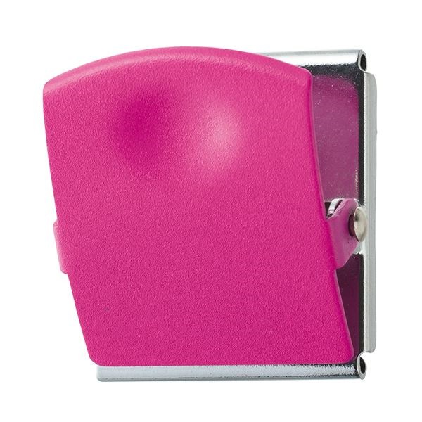 （まとめ） TANOSEE 超強力マグネットクリップL ピンク 1個 [x30セット]