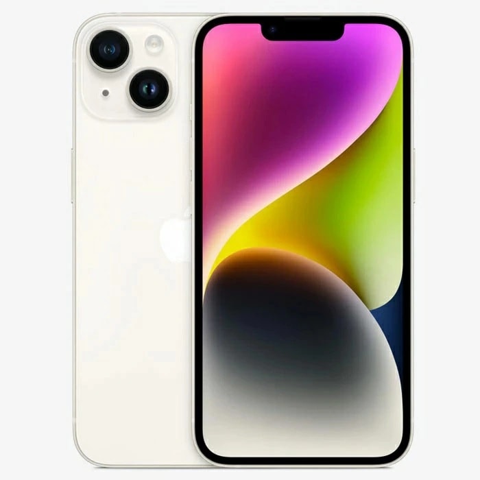 iPhone14 本体 SIMフリー 128GB 5G 衛星経由の緊急SOS デュアルカメラシステム eSIM ガラスフィルム特典