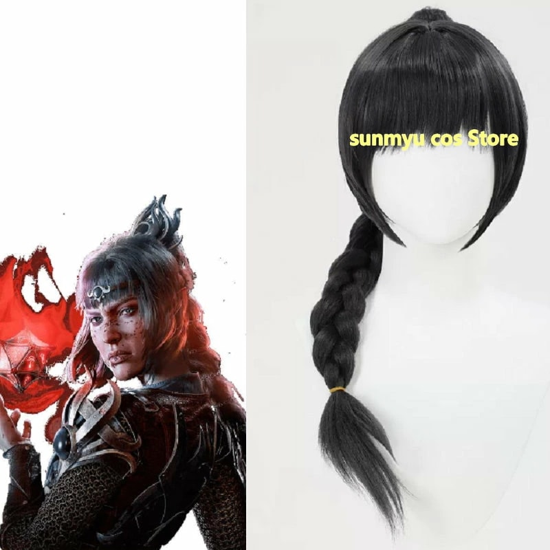 バルダーズ・ゲート3 Baldur s Gate3 シャドウハート コスプレ道具 　ウィッグ　かつら