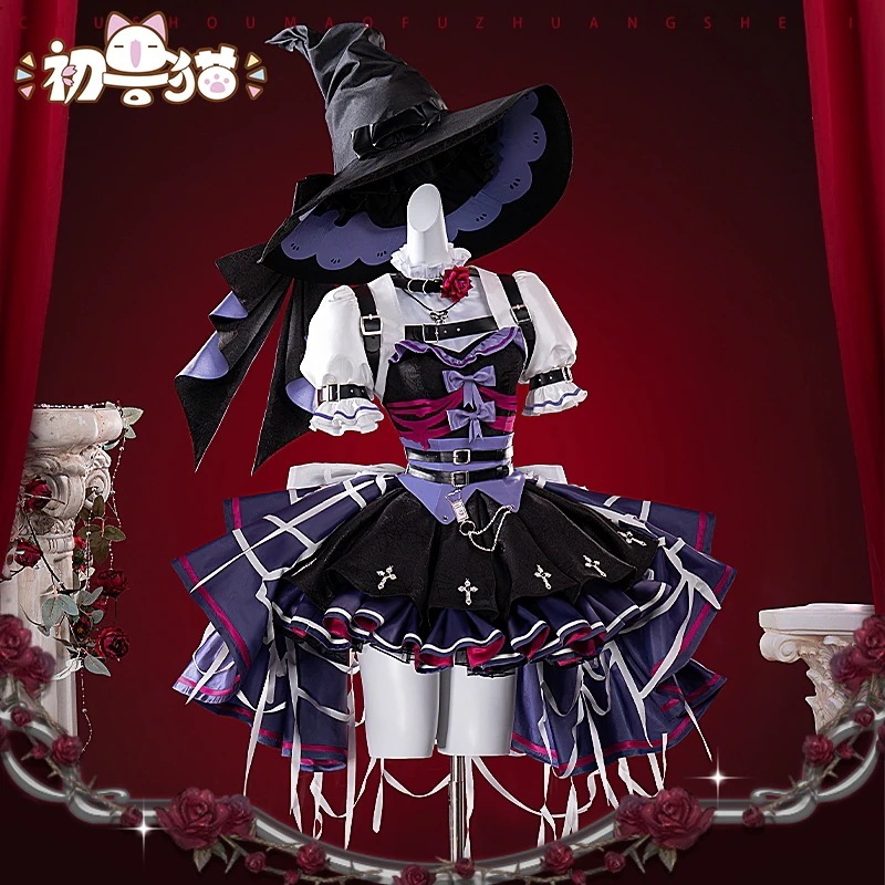 初獣猫コスメム第五人格cos服庭师コスプレハロウィンコンサート无视魔女装