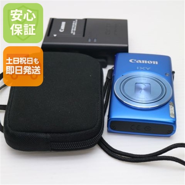 超美品 IXY 90F ブルー デジカメ Canon 12
