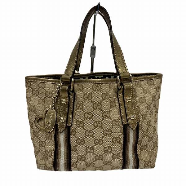 グッチ GGキャンバス 139261 バッグ トートバッグ レディース【中古】