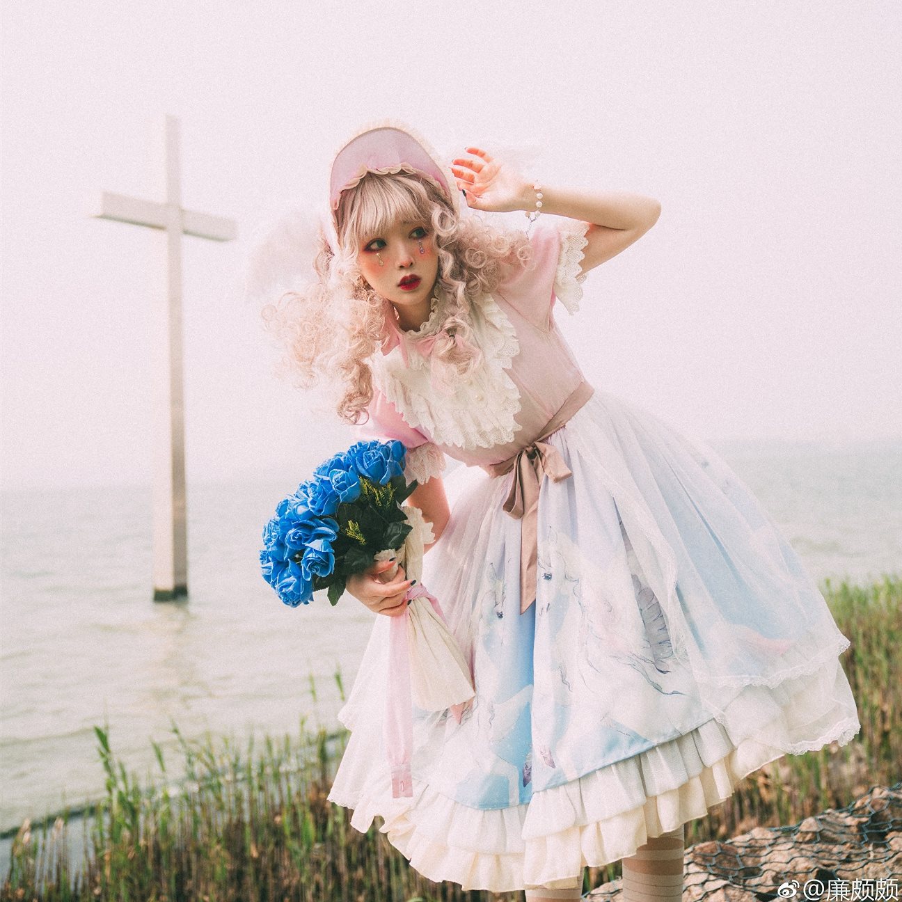 Heartbeatsロリータユニコーン 3 OP半袖ワンピースlolitaライトローデイリープリンセスドレス