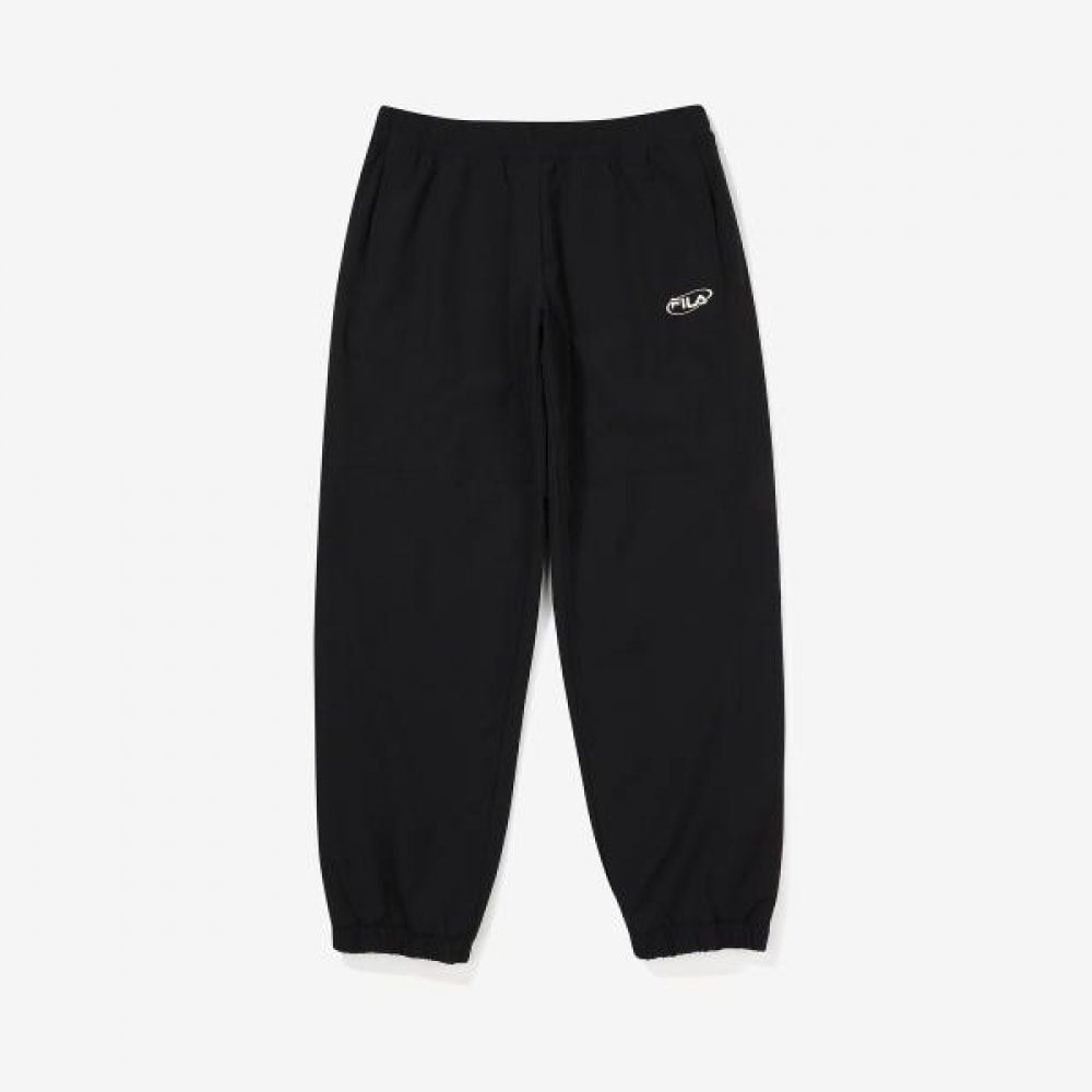 FILA カラーブロック ストレッチ ウーブンパンツ FS2WPF3101X_BLK