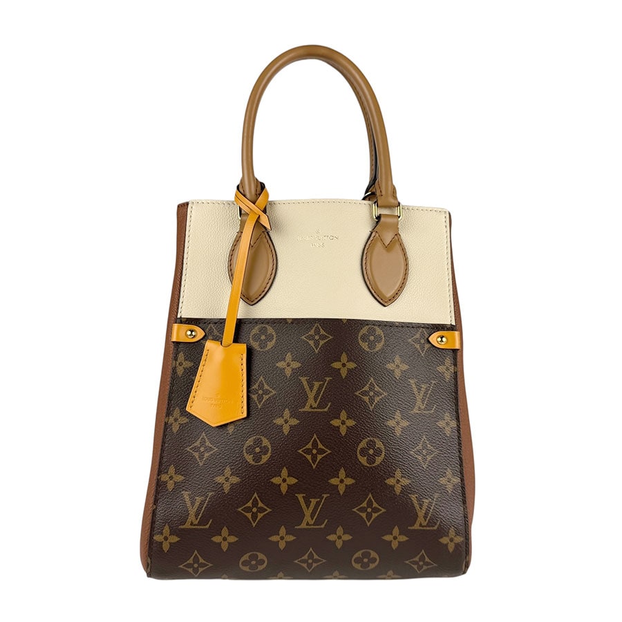 ルイ ヴィトン LOUIS VUITTON ハンドバッグ ショルダーバッグ モノグラム フィールド トート MM モノグラムキャンバス/レザー ブラウン/アイボリー ゴールド レディース M45376