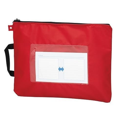 （まとめ買い）メールバッグ（取手付） CR-ME05-R 00062657 [x3]