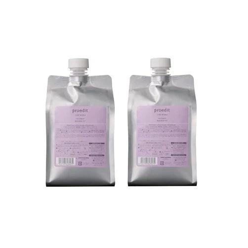 【2個セット】プロエディット ケアワークス ヘアトリートメント 1000ml バウンスフィット