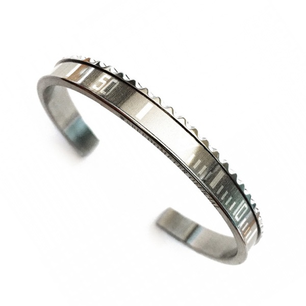 [speedometer Official] (正品)(高品質)クラシックグレーブレスレットSurgical Steelペアブレスレット /独占輸入/ おしゃれ/클래식그레이