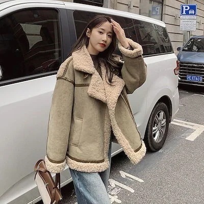 冬アウター裏起毛ファッション 冬アウター 韓国ファッション アウター 裏起毛 ジャケット 高級感 ゆったり 防寒 アウター レディース 冬 ジャケット ダウン