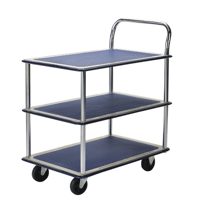 台車 平台車 鉄製台車 平台車 3段 静音タイプ 積載荷重：150kg TE1503