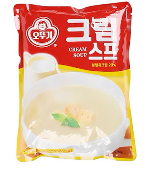 クリームスープ 1kg1個 スープクリーム 食事代用 簡単 即席のお粥 健康食材 朝にシチュー 使い捨て 韓国食品