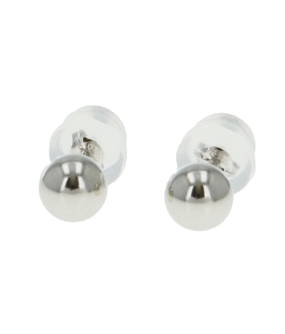 D-COLLECTION(ディーコレクション) プラチナ900 丸玉 ピアス 5mm D5281PT-5