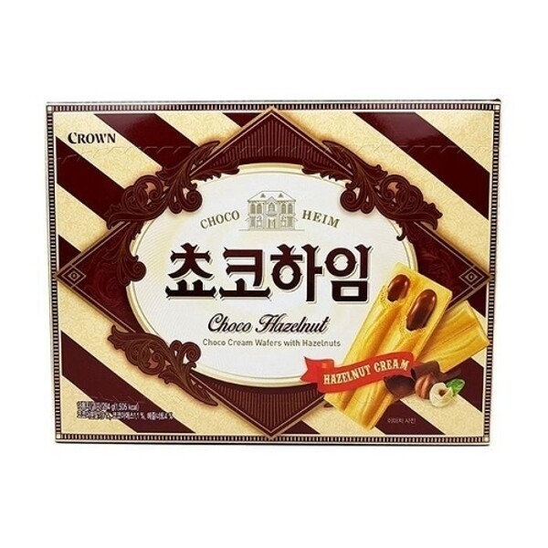 クラウン製菓 チョコハイム 284g x12