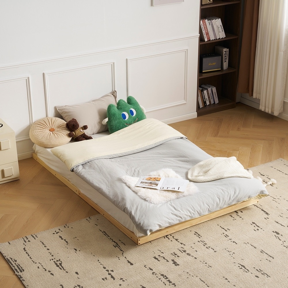 【国内即日発送】SD すのこベッド ３段高さ調節　 シングル 　ベッド シングル 　すのこ 低ホル ベッド 天然木 パイン材　 湿気/カビ対策 　スノコベッド 木製