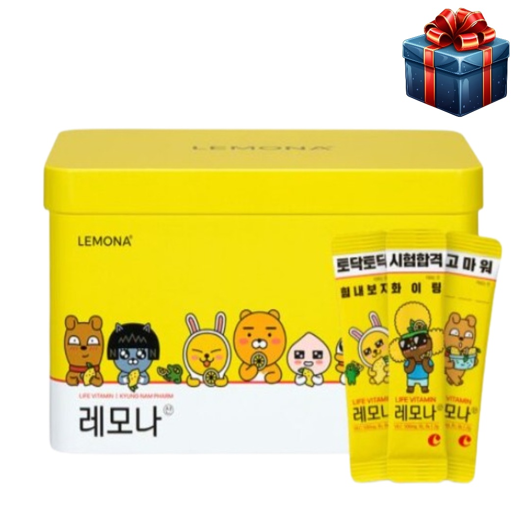 [KAKAO 企画商品] 韓国健康食品 レモナ (2gx150包) ビタミンC ビタミンB2 B6 サプリメント 疲労回復 個別包装 免疫力