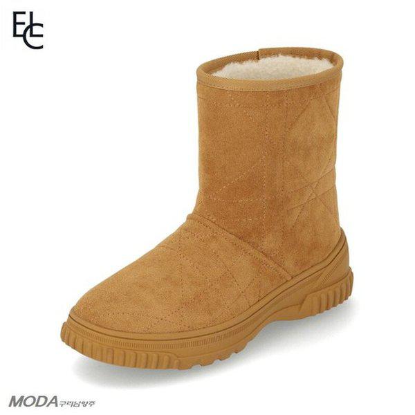 軽量クッションファー起毛ウール女性ブーツ1XWA77XL-GN