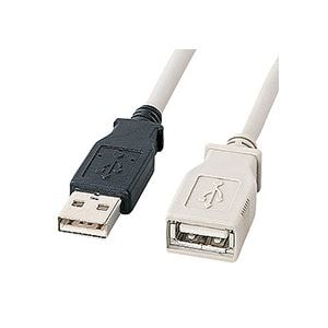 (まとめ) サンワサプライ USB延長ケーブルKU-EN5K 1本 (10セット)