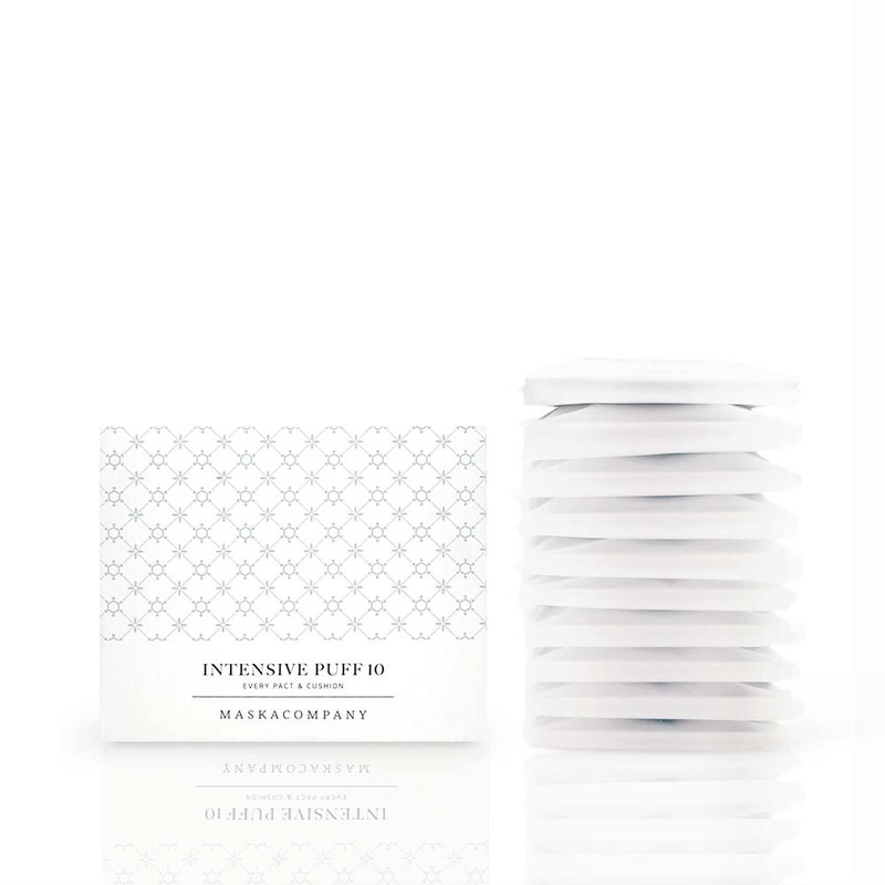 マスカカンパニー インテンシブ パフメイク スポンジ 10個/ 1箱 10個