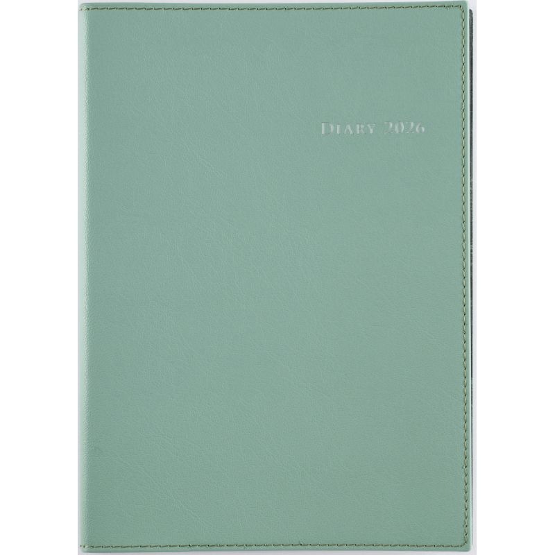 （まとめ買い）高橋書店 2026年 手帳 No.430 デスクダイアリーカジュアル9 A5判 月間ブロック式 セージグリーン [x3]