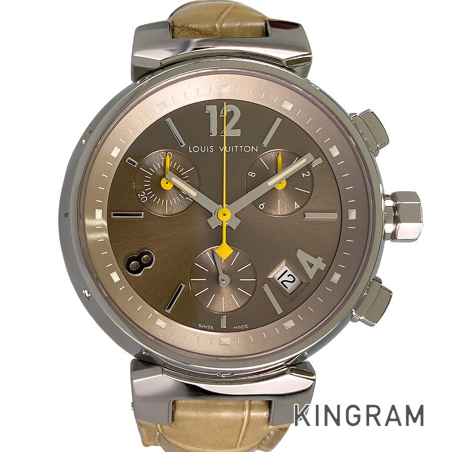 タンブール クロノグラフ Q1322 レディース 腕時計 fto【中古】