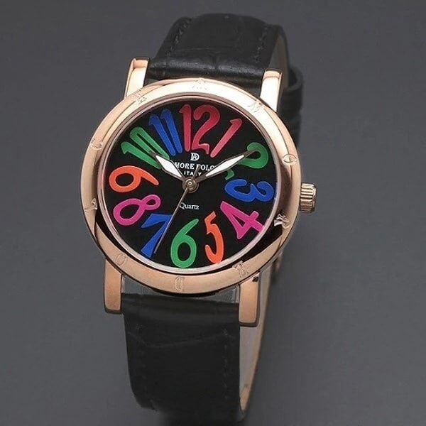 取寄品 正規品 AMORE DOLCE 腕時計 AD18303-PGBKCL/BK ラウ